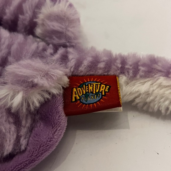 Adventure Planet Plush Purple White Stingray marine stuffed animal Rare - Picture 5 of 8